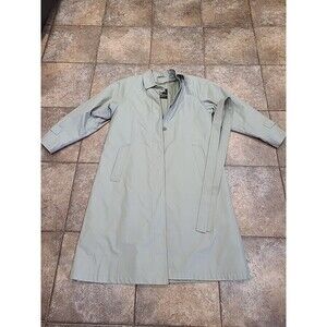 VTG 80’s 90’s London Fog Trench Coat Women’s Size 10R Beige fully lined Classic